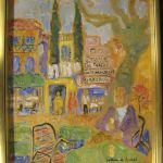 599 1071 OIL PAINTING (F)